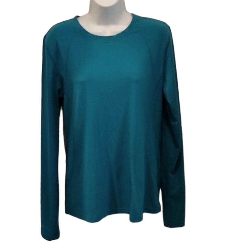 BCG Long Sleeve Teal Top